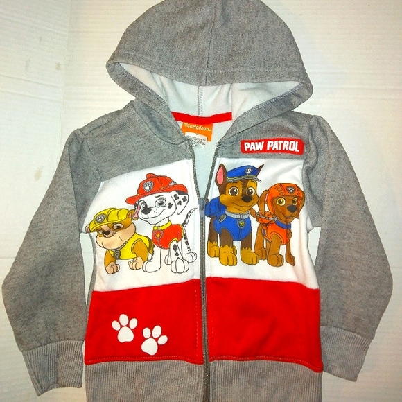 ☆L@@K!☆NICKELODEON☆PAW PATROL☆Toddler 2T Zip Hoodie Jacket - Picture 8 of 16